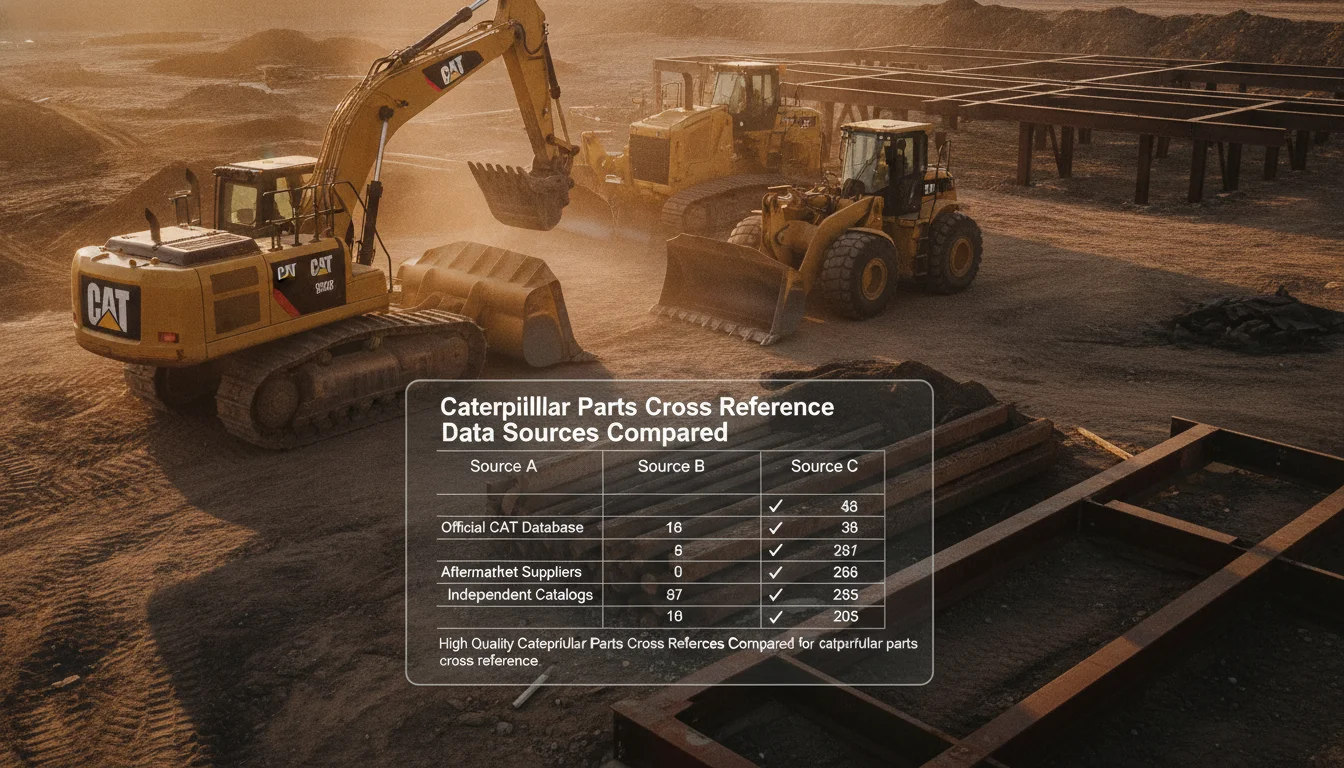 Caterpillar Parts Cross Reference: Full 2026 Guide — 3GEN Export Blog