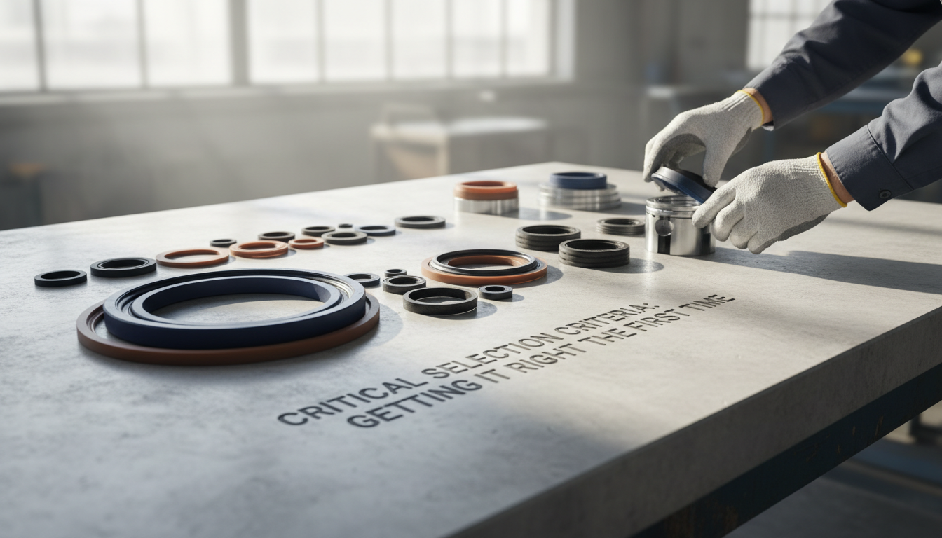 Critical Selection Criteria: Getting It Right the First Time - hydraulic cylinder seal kit | 3GEN Export