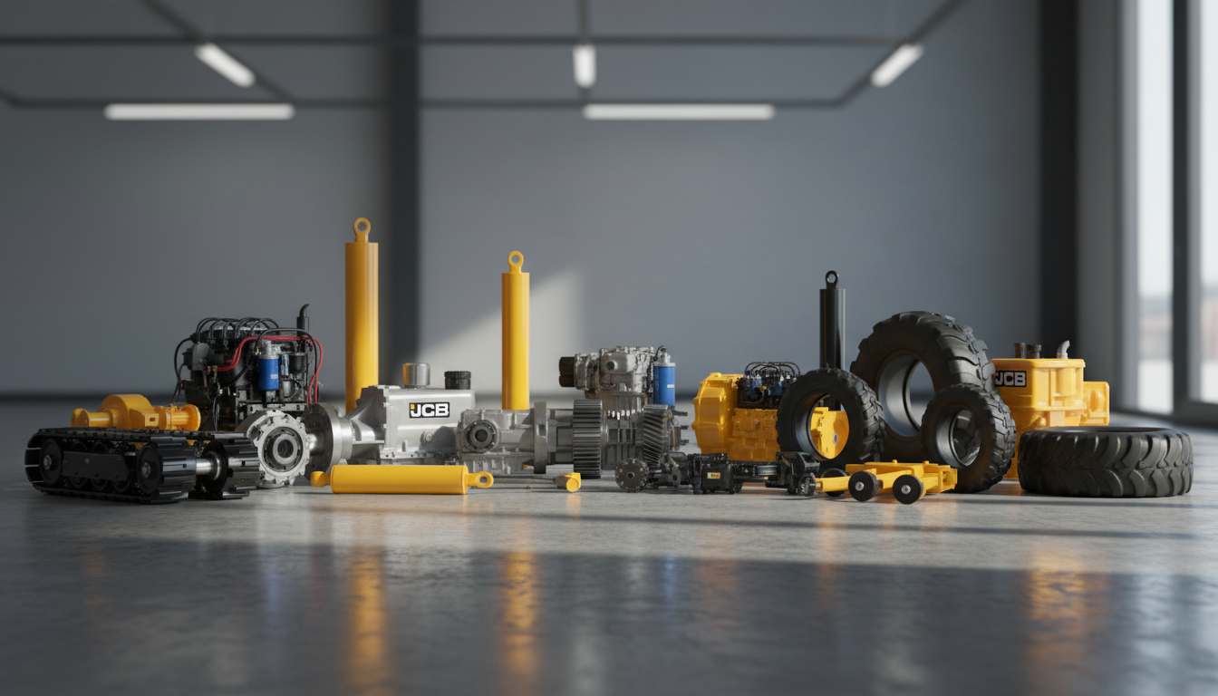 Types of JCB Construction Equipment Parts - jcb construction equipment parts | 3GEN Export