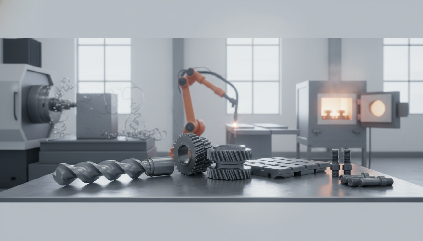 Common Mining Parts and Their Manufacturing Methods - mining equipment parts machining | 3GEN Export