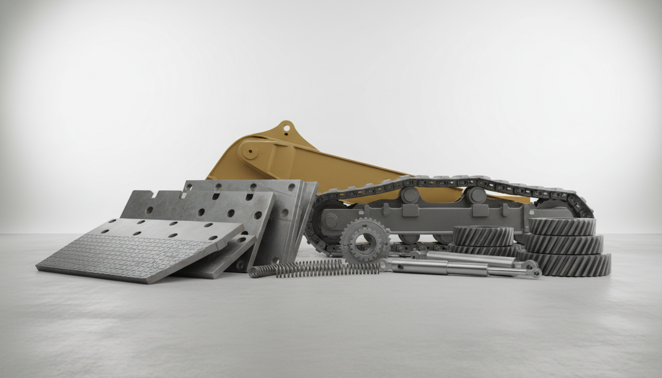 Key Components: Wear Parts, Spare Parts, and Structural Elements - parts for mining equipment | 3GEN Export