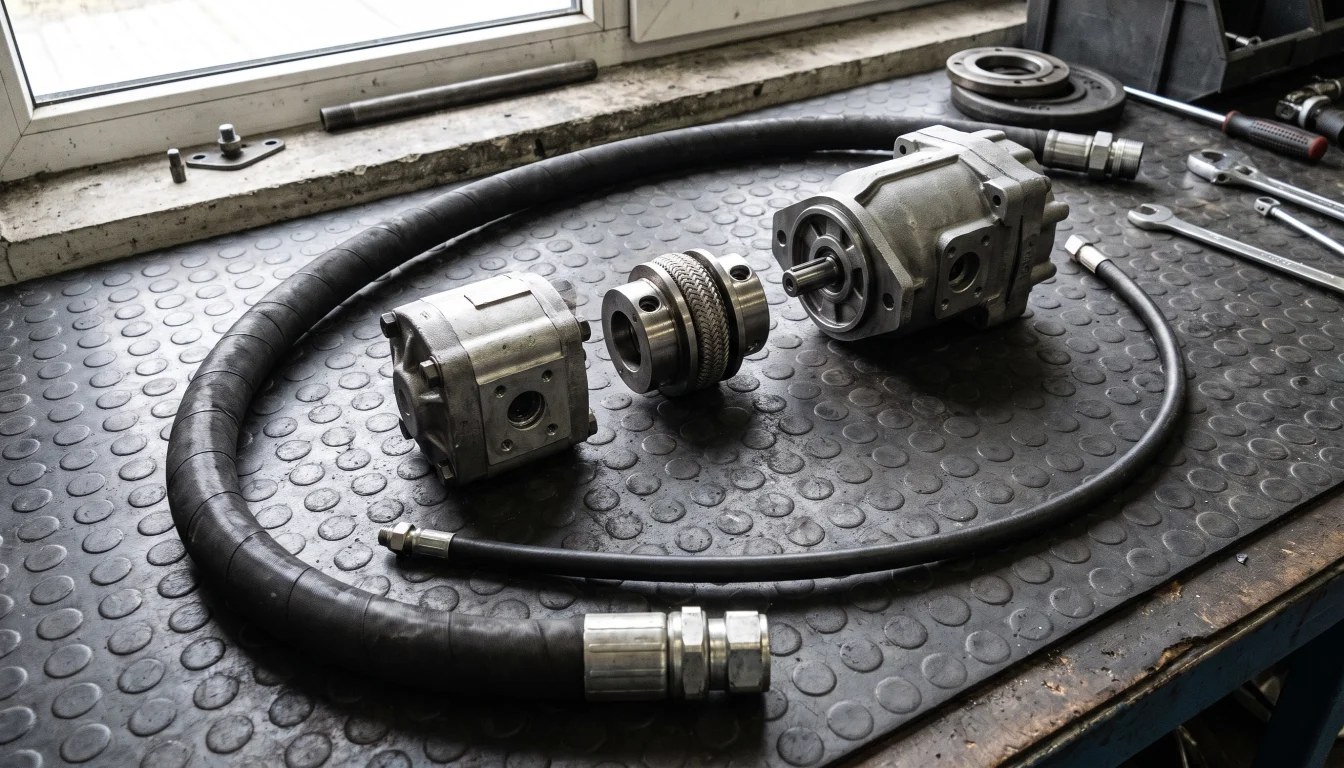 Concept illustration for Step-by-Step: How to Choose the Right Hydraulic Pump