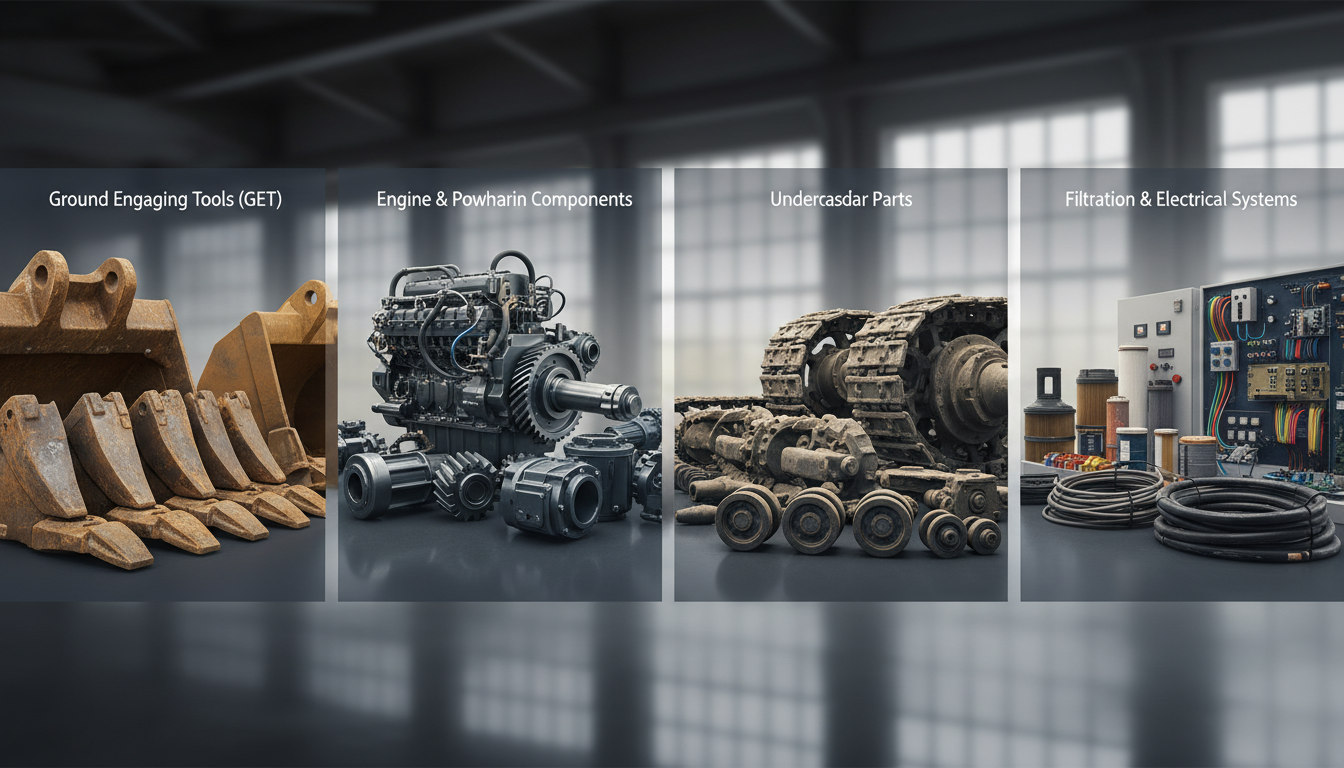Understanding Mining Equipment Parts Categories - mining equipment parts | 3GEN Export