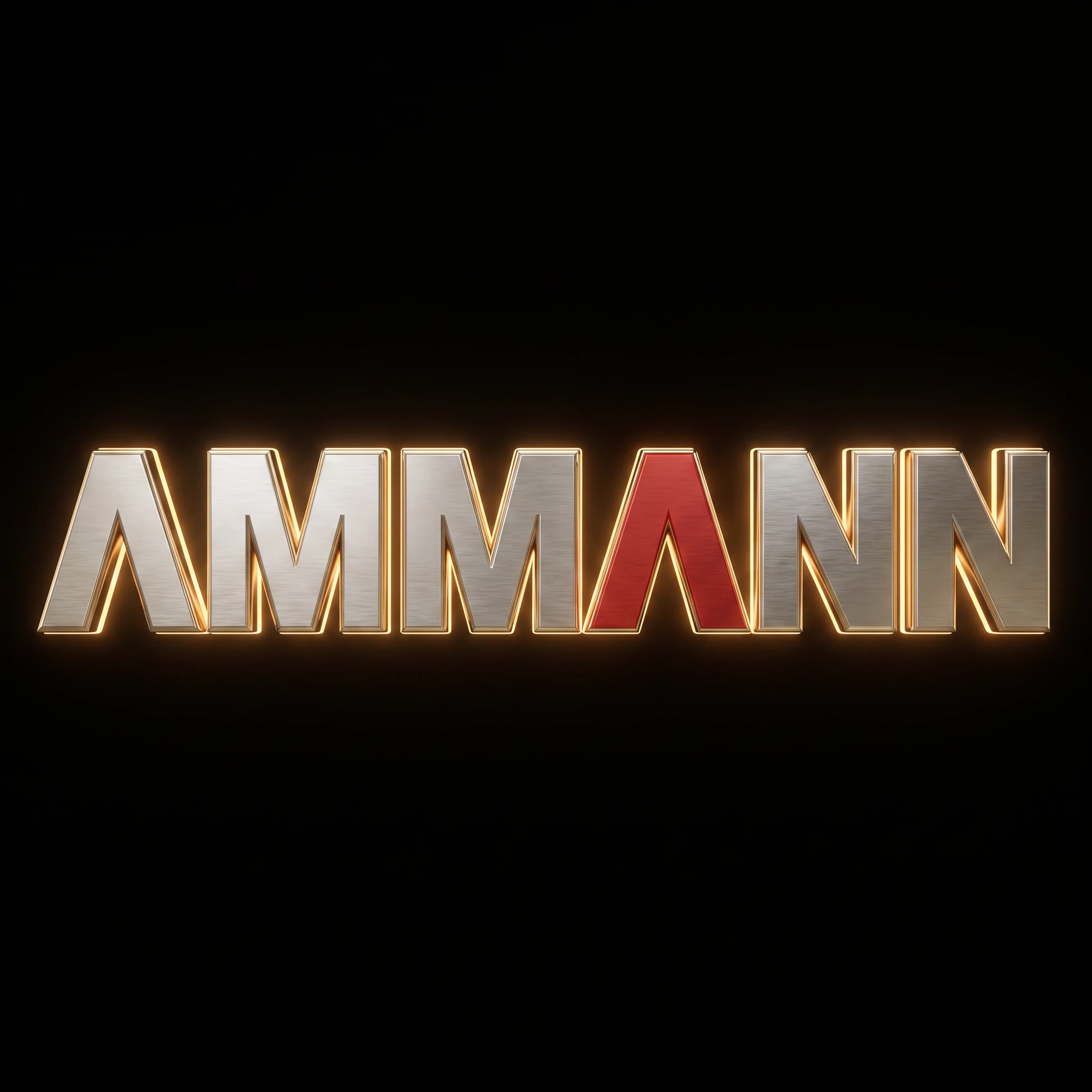 Ammann spare parts logo — road construction equipment