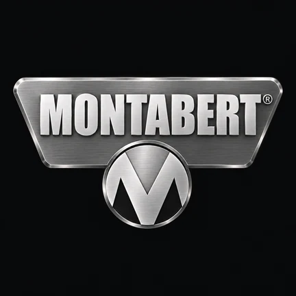 Montabert spare parts logo — hydraulic breakers