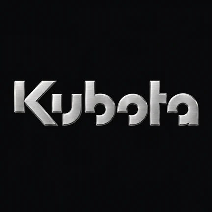 Kubota spare parts logo — mini excavators