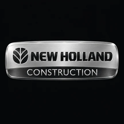 New Holland spare parts logo — construction equipment