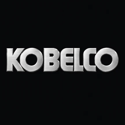Kobelco spare parts logo — excavators