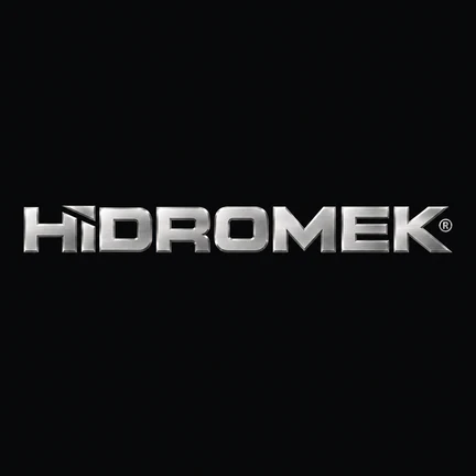 Hidromek spare parts logo — excavators and loaders