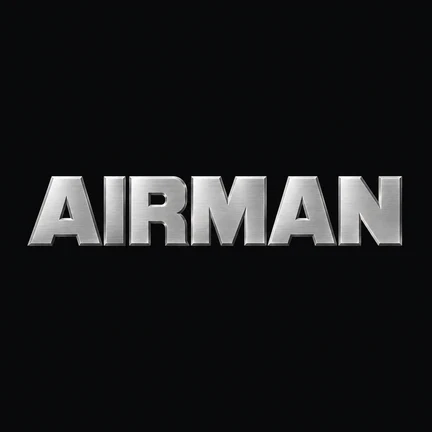 Airman spare parts logo — air compressors