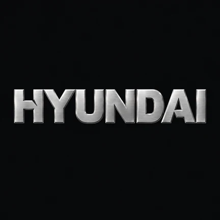 Hyundai Construction spare parts logo — excavators