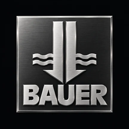 Bauer spare parts logo — foundation engineering