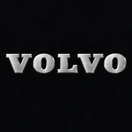 Volvo CE spare parts logo — construction haulers