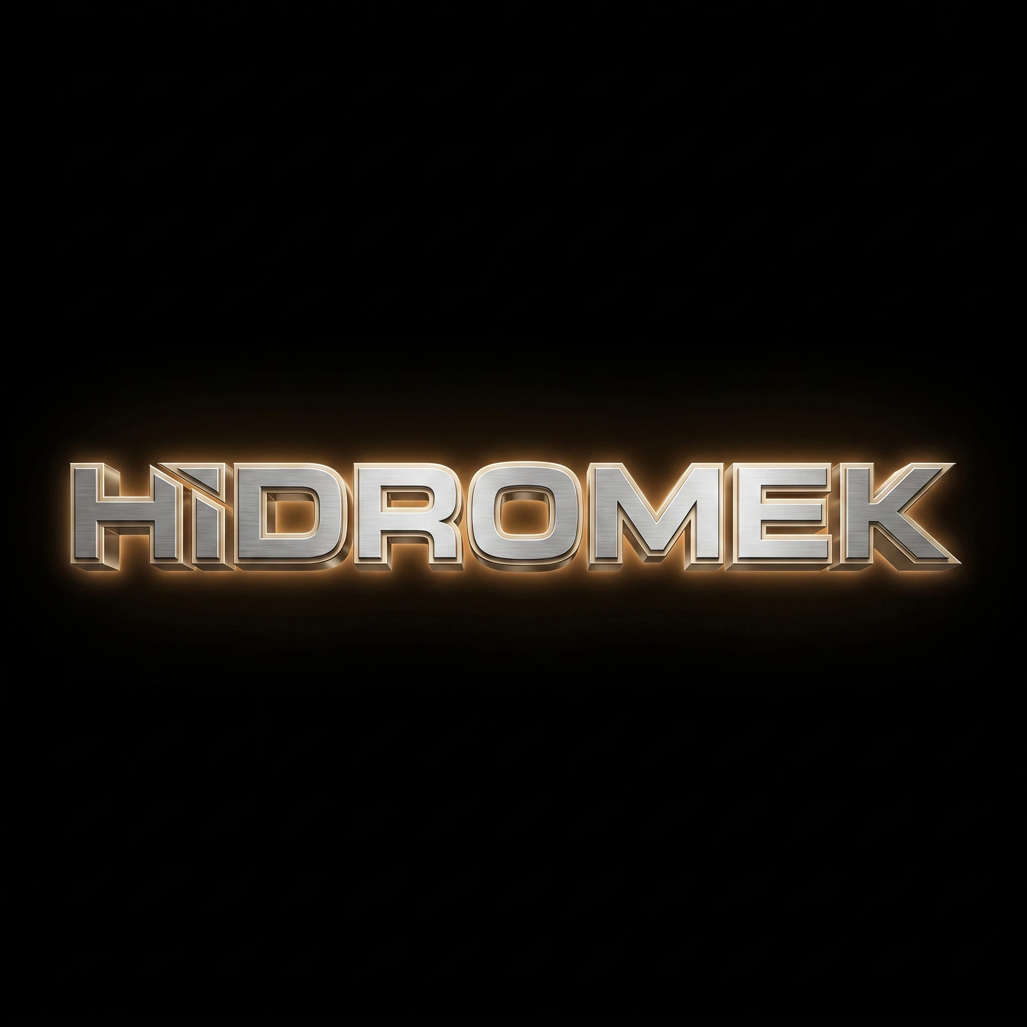 Hidromek spare parts logo — excavators and loaders