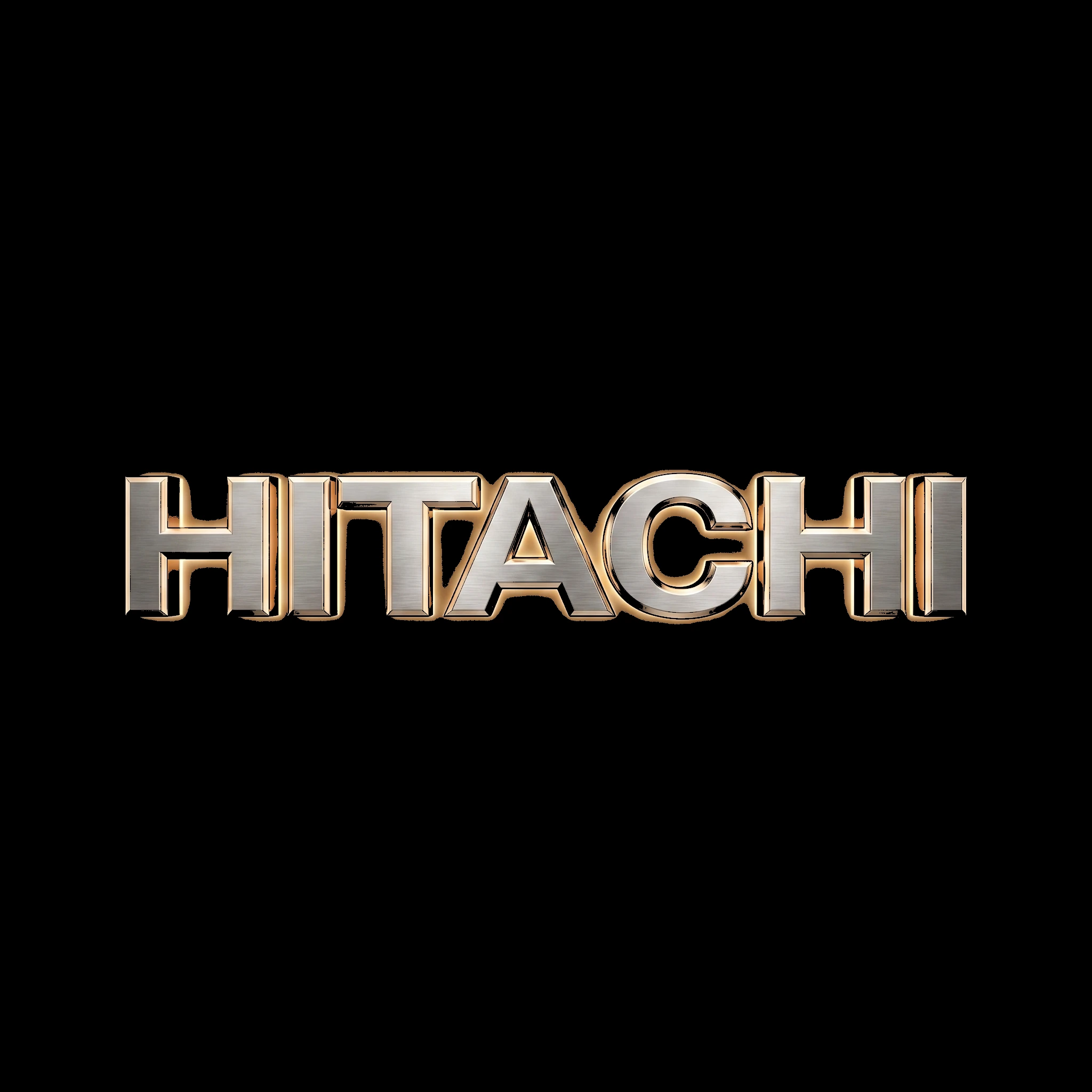 Hitachi spare parts logo — excavators