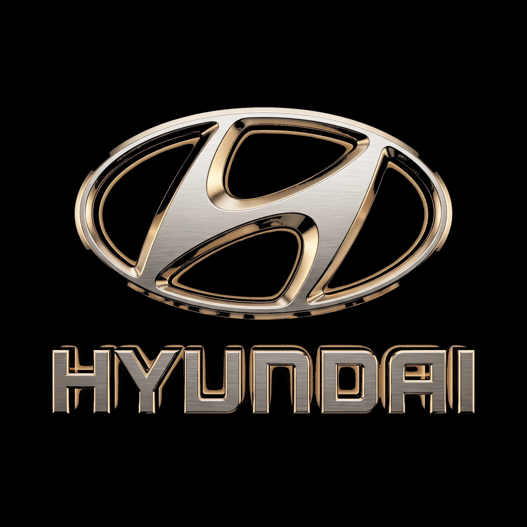 Hyundai Construction spare parts logo — excavators