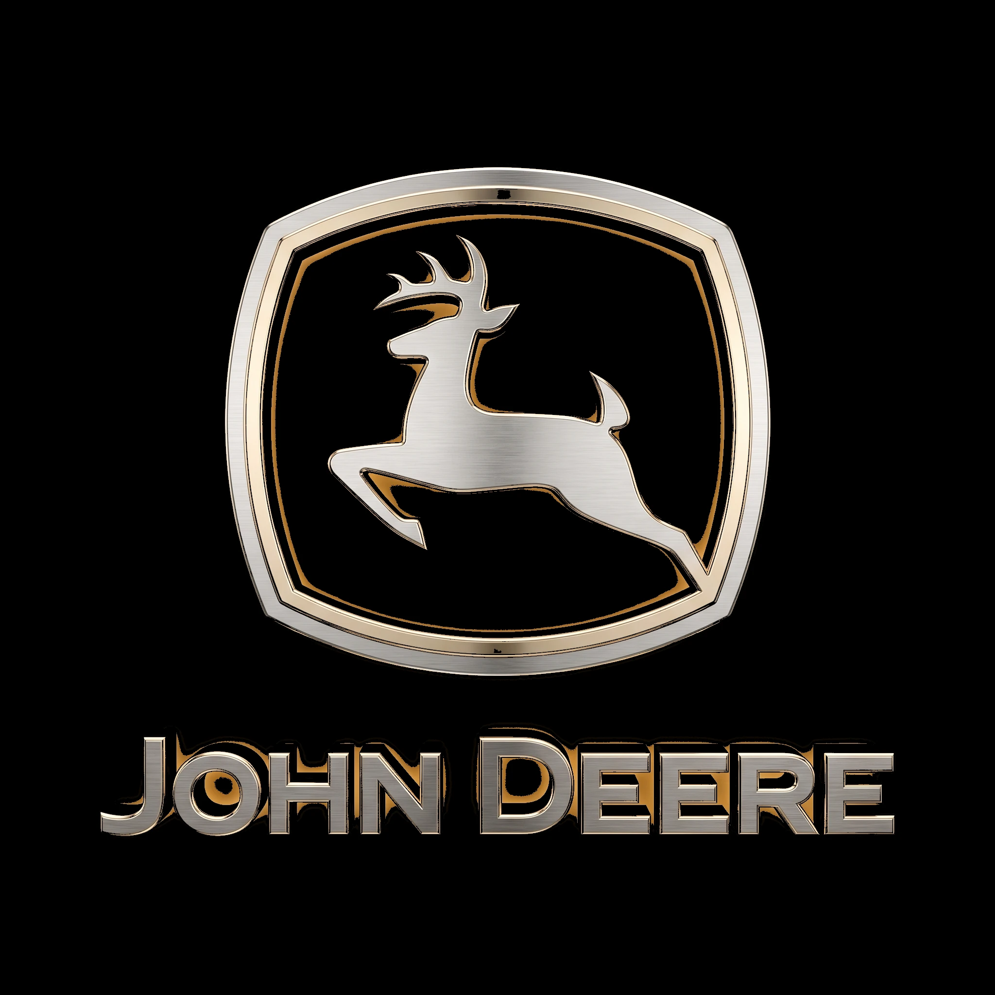 John Deere spare parts logo — construction equipment
