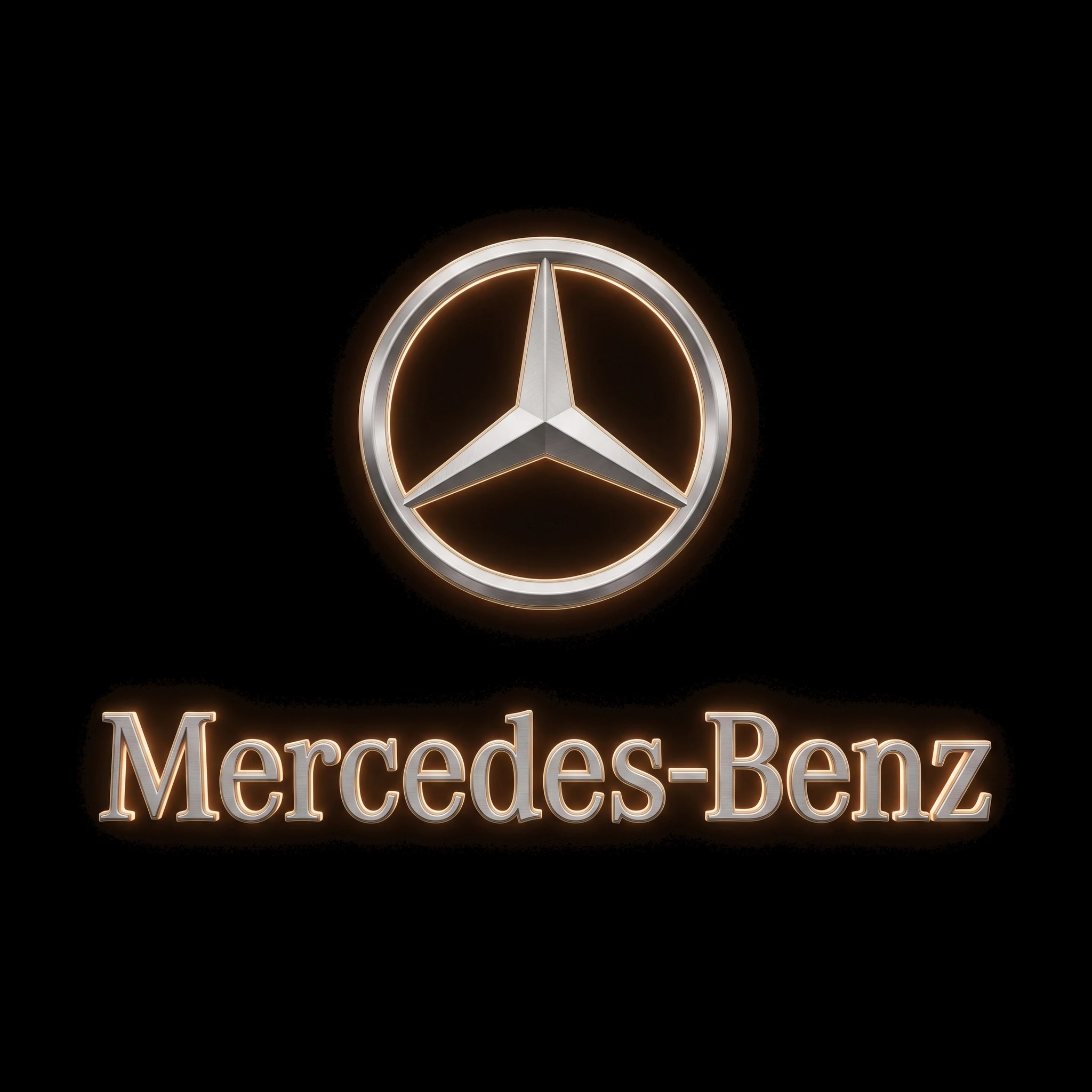 Mercedes-Benz spare parts logo — commercial trucks