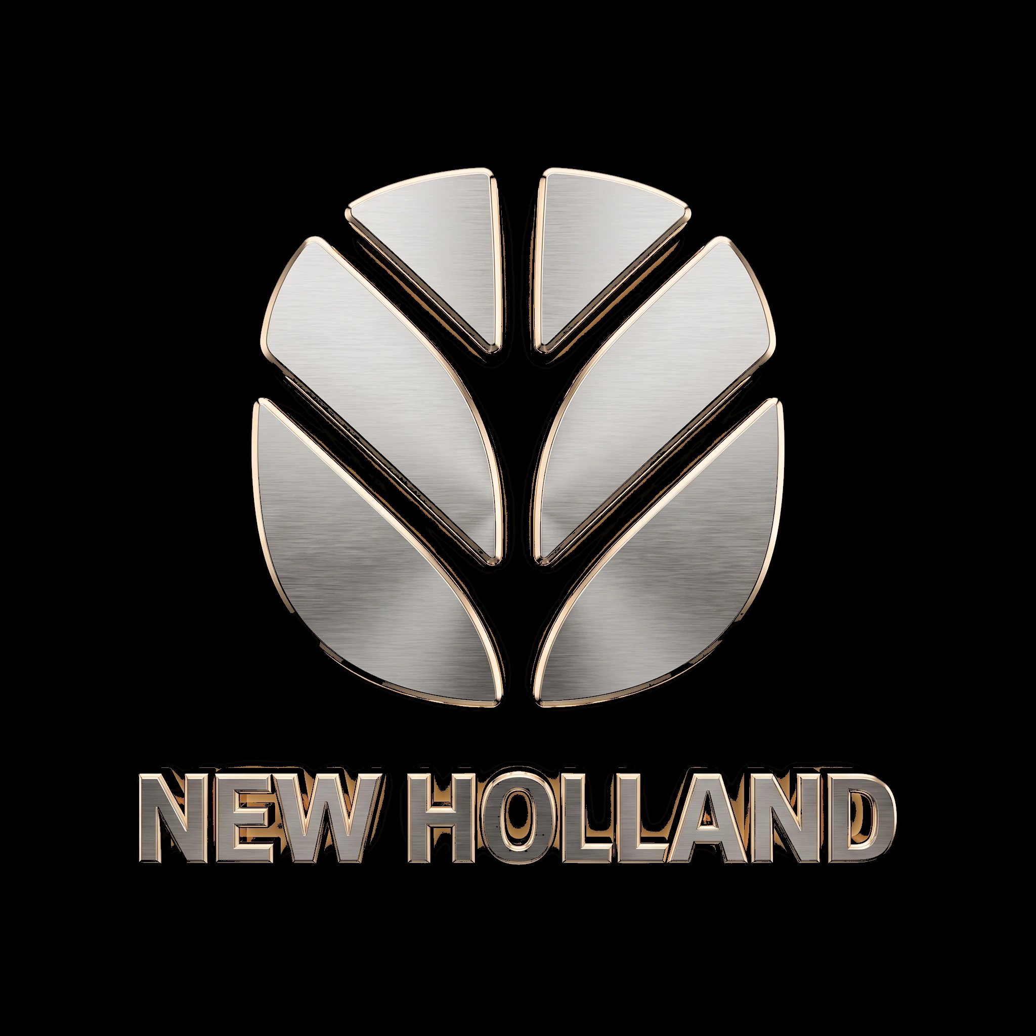 New Holland spare parts logo — construction equipment