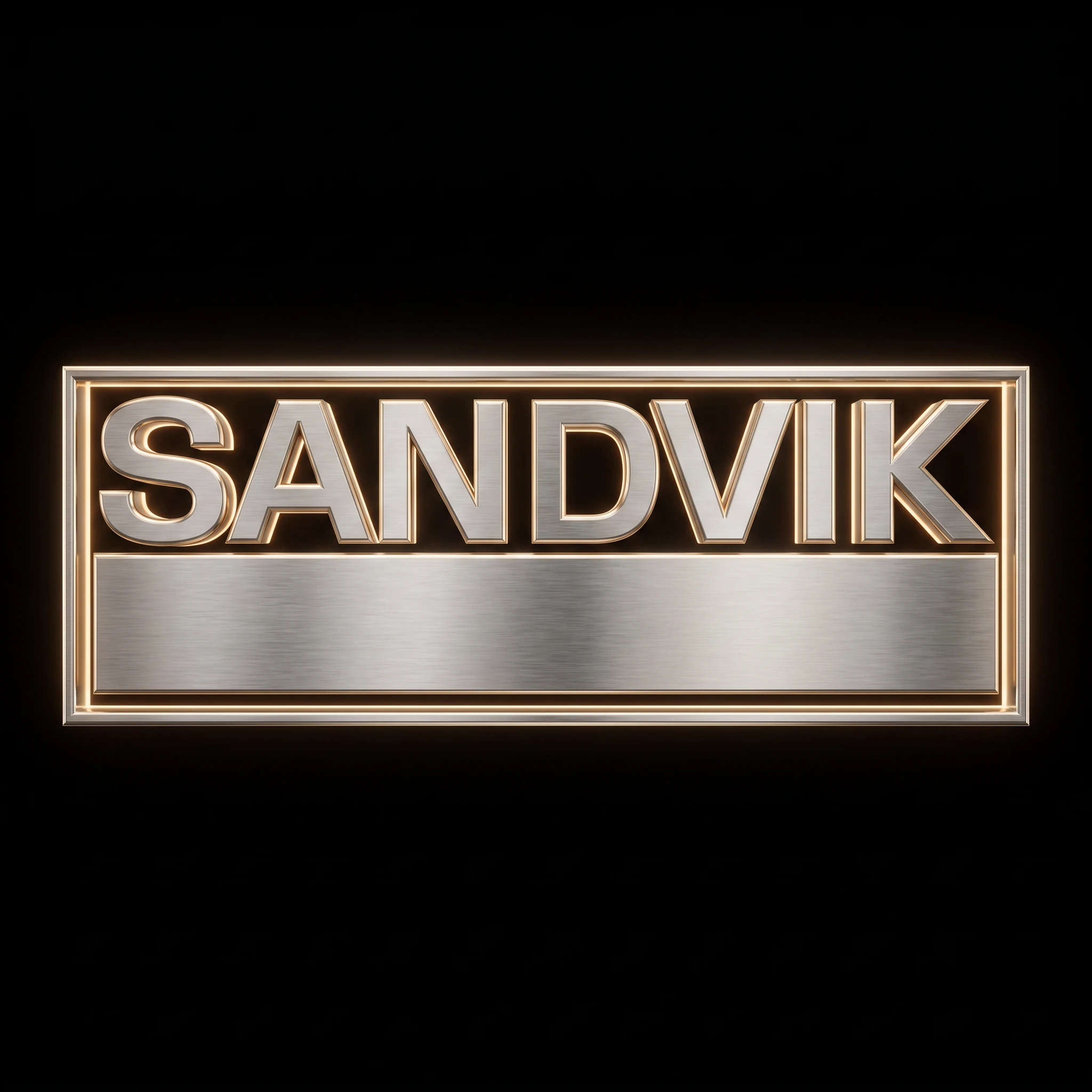 Sandvik spare parts logo — mining equipment