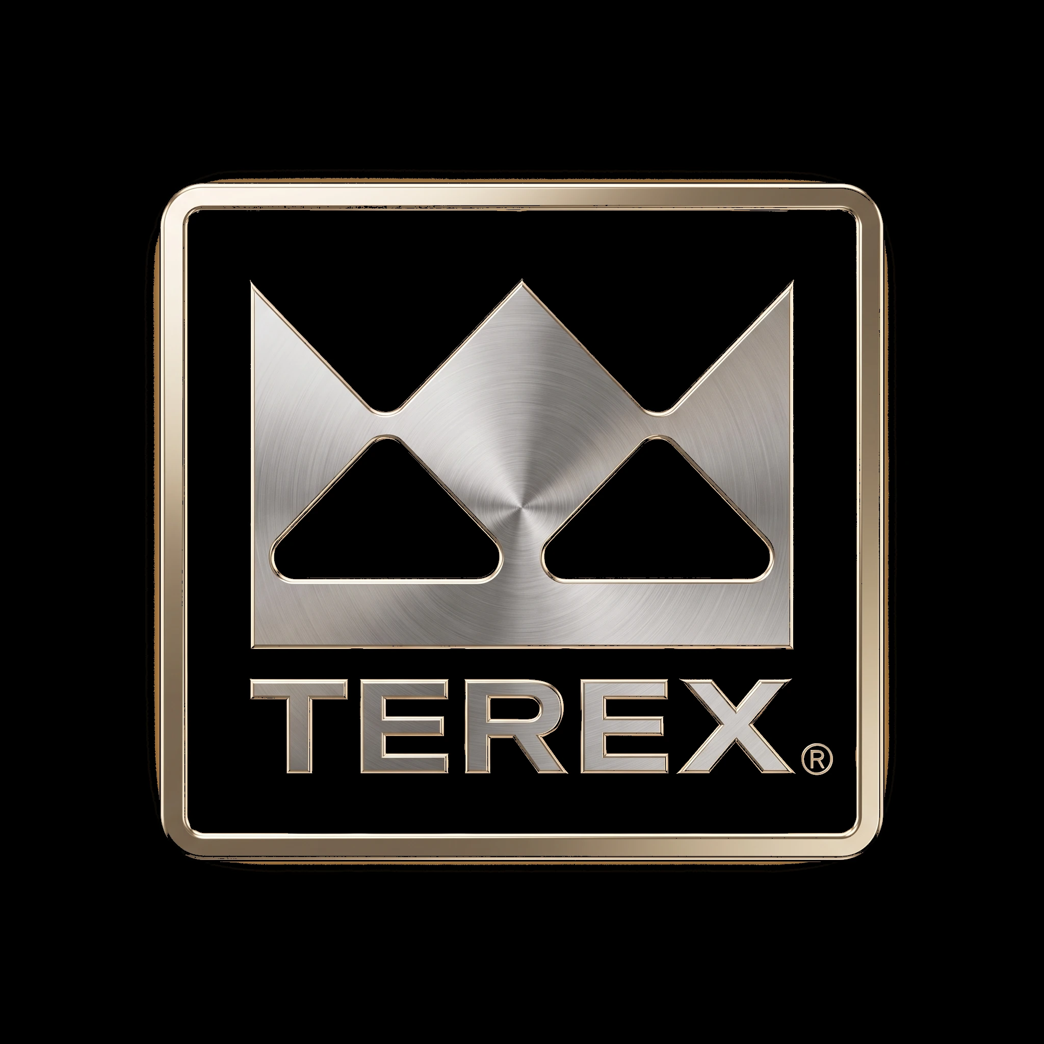 Terex spare parts logo — cranes and trucks