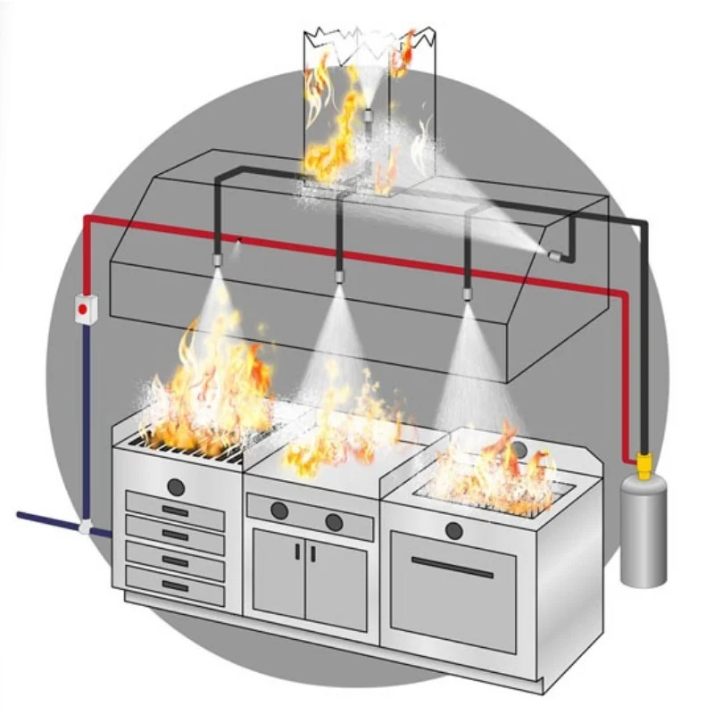 Kitchen Hood Fire Suppression Systems