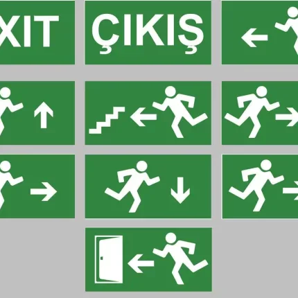 Rechargeable LED Wayfinding Signs image 4