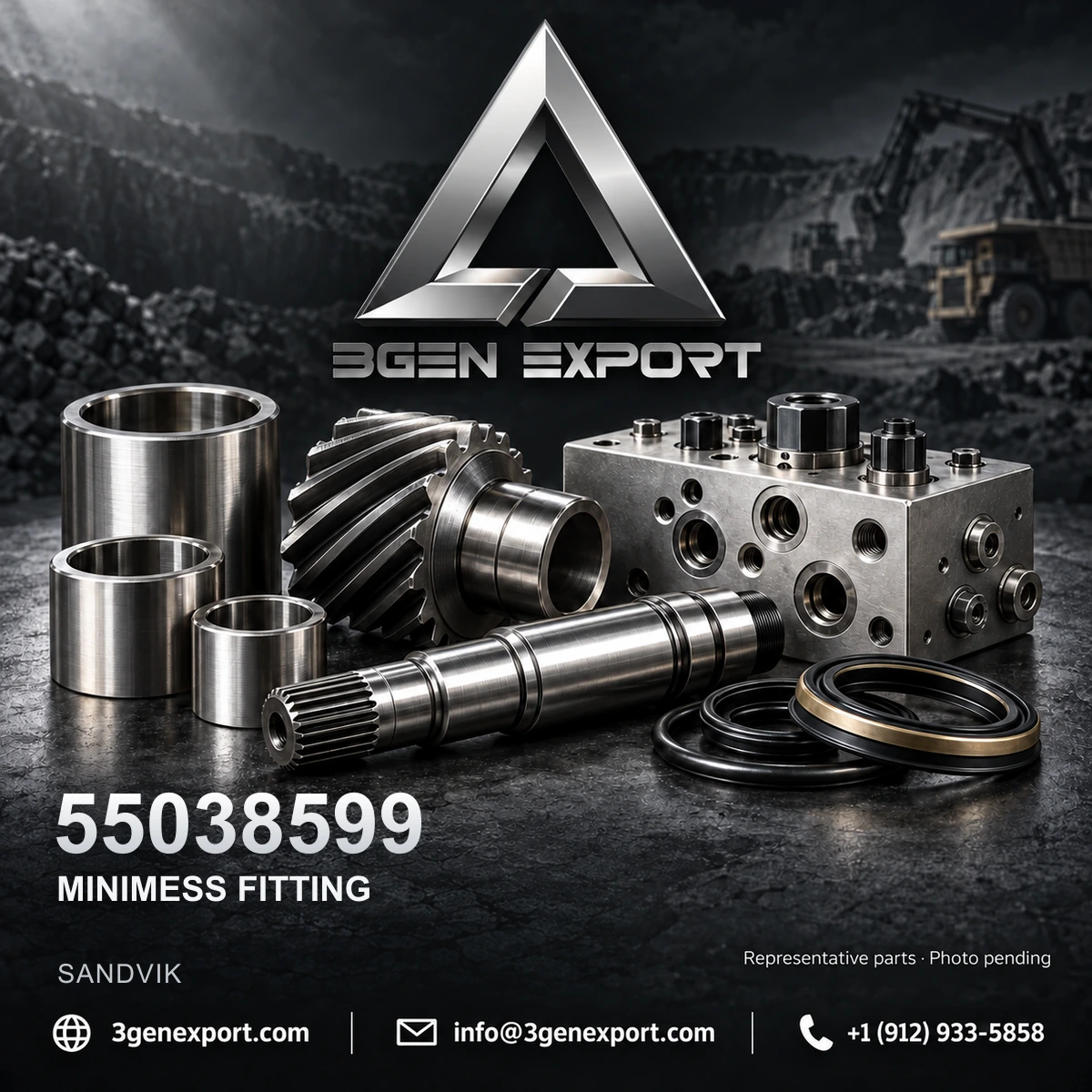 55038599 Minimess Fitting Sandvik