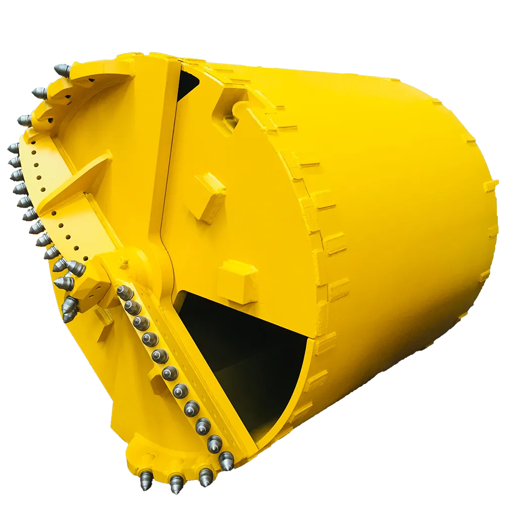BORED PILE DOUBLE CUT ROCK BUCKET image 6