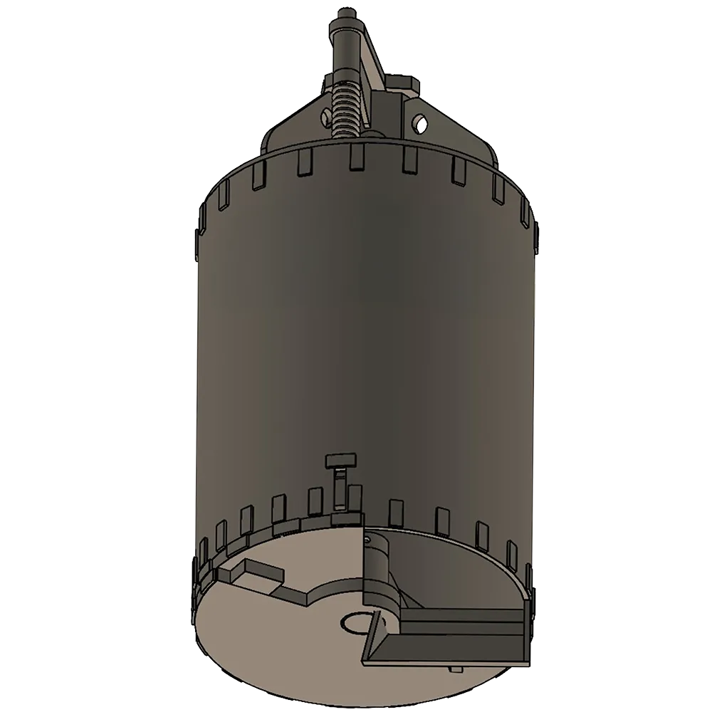 BORED PILE SINGLE CUT CLEANING BUCKET image 2