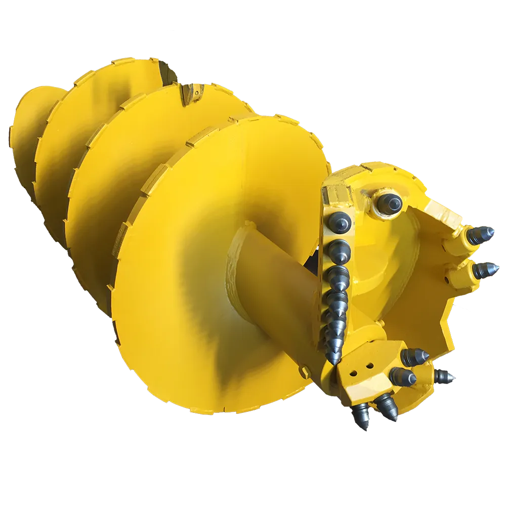 BORED PILE SINGLE CUT ROCK AUGER image 4