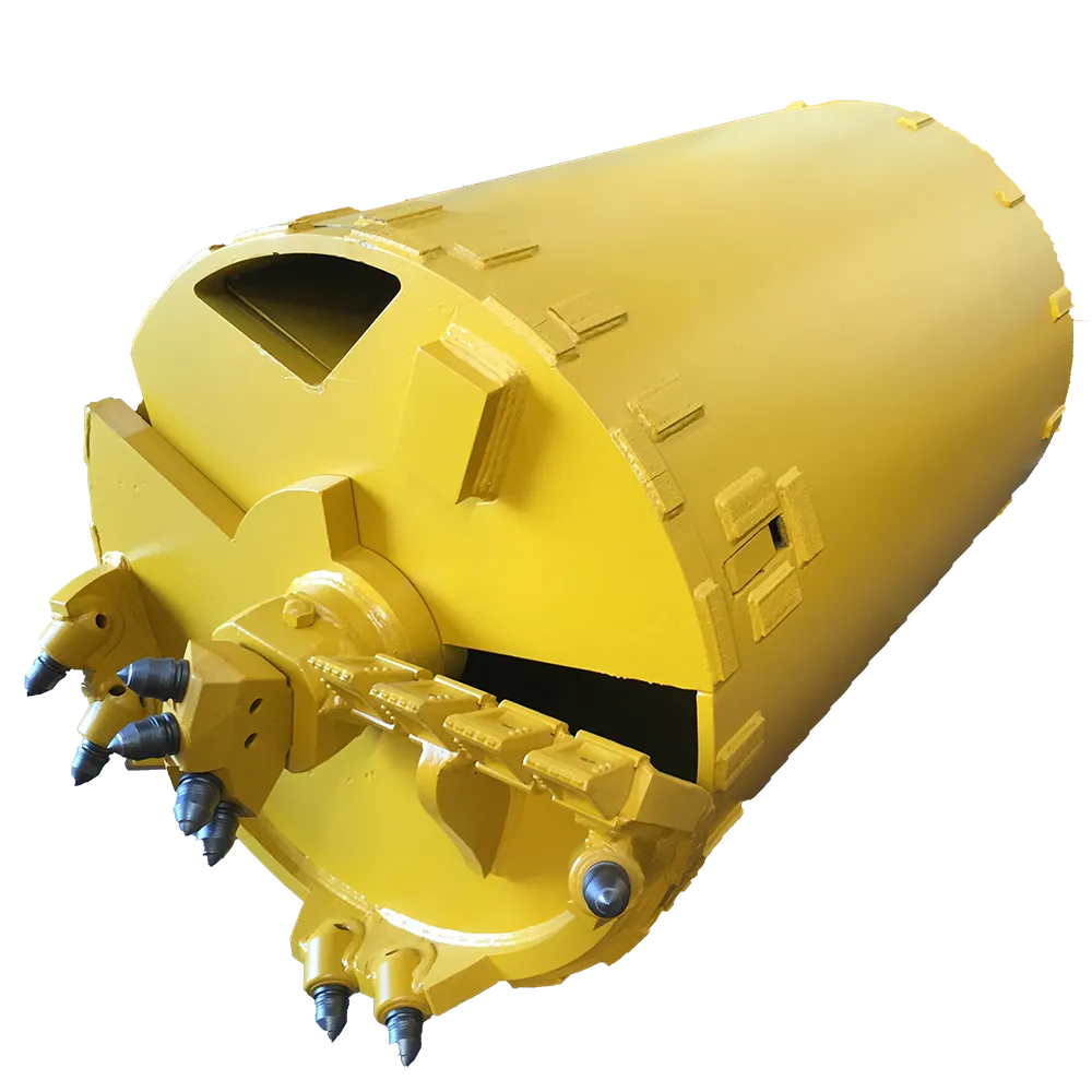 BORED PILE SINGLE CUT ROCK BUCKET image 4