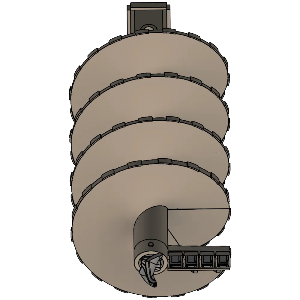 BORED PILE SINGLE CUT SOIL AUGER image 2