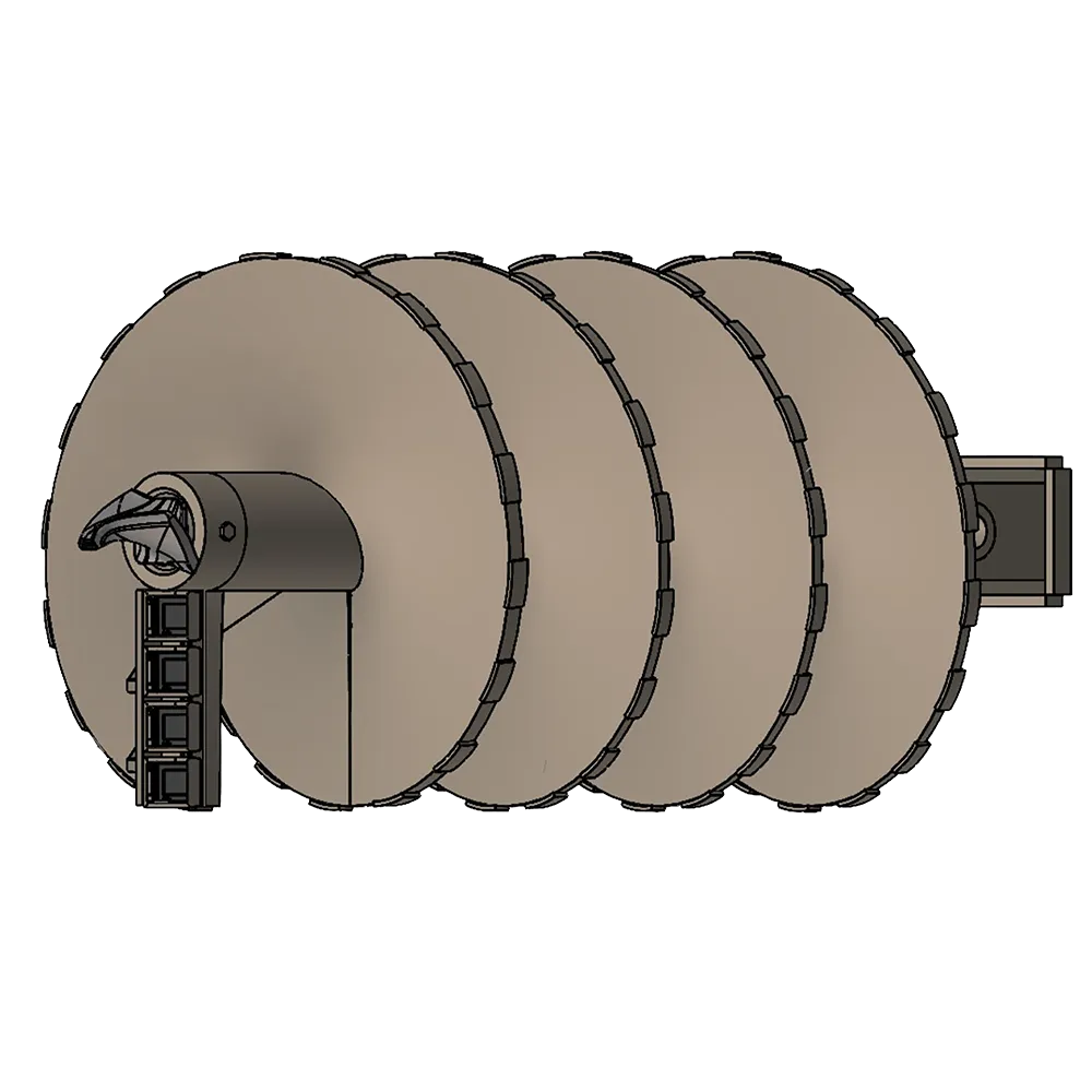 BORED PILE SINGLE CUT SOIL AUGER image 3