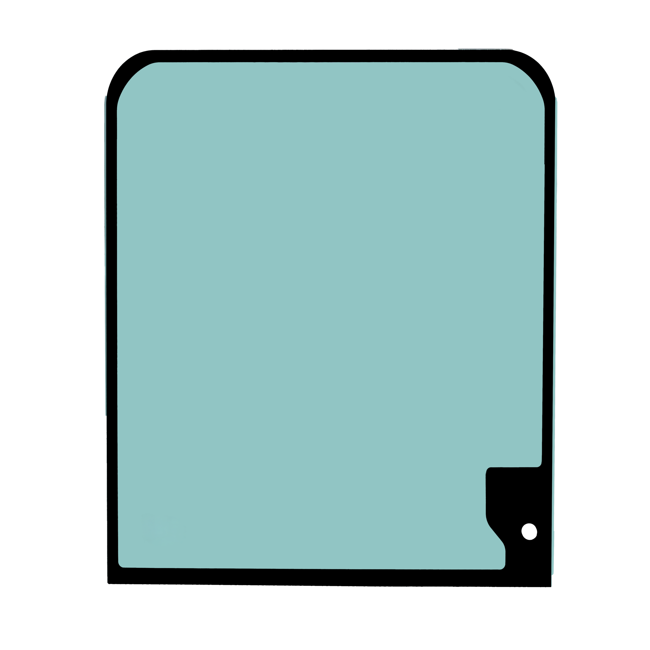 FYD00006271 AIRMAN CABIN GLASS