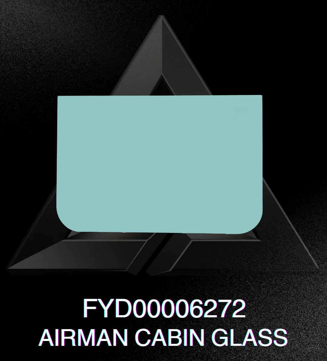 FYD00006272 AIRMAN CABIN GLASS image 2