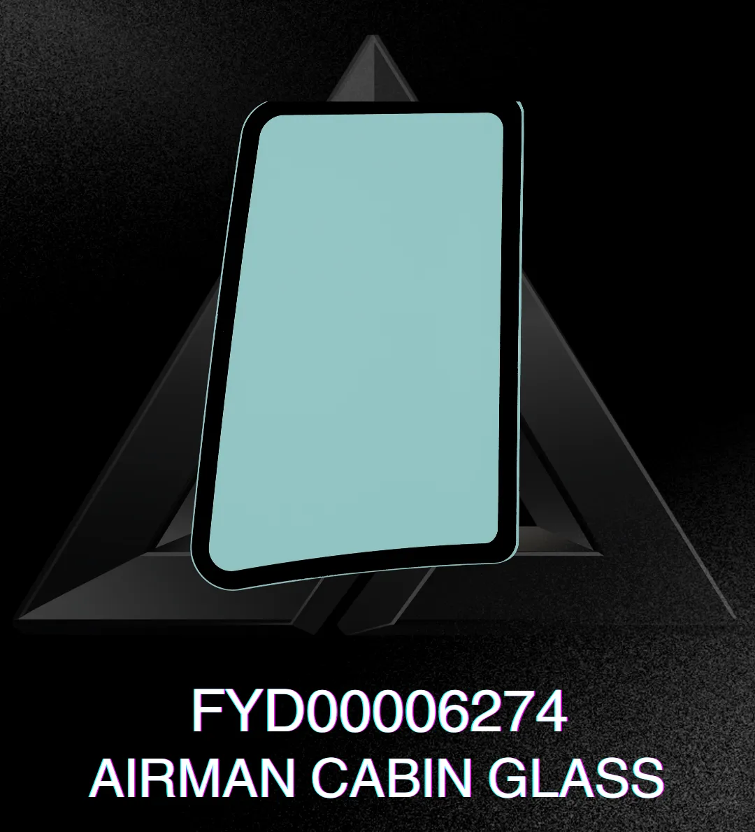 FYD00006274 AIRMAN CABIN GLASS image 2