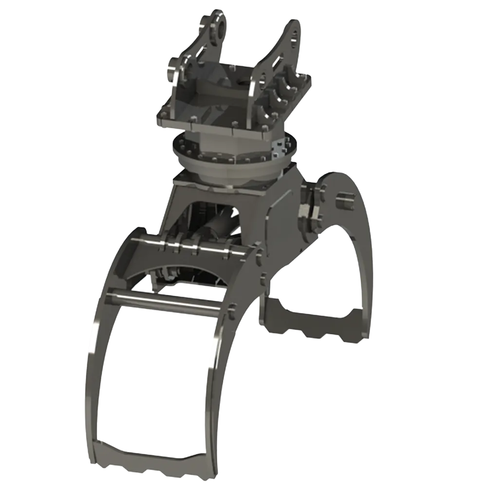 HYDRAULIC LOG GRAPPLE ATTACHMENT 0.6 m² image 3