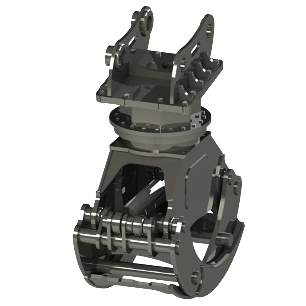 HYDRAULIC LOG GRAPPLE ATTACHMENT 0.6 m²