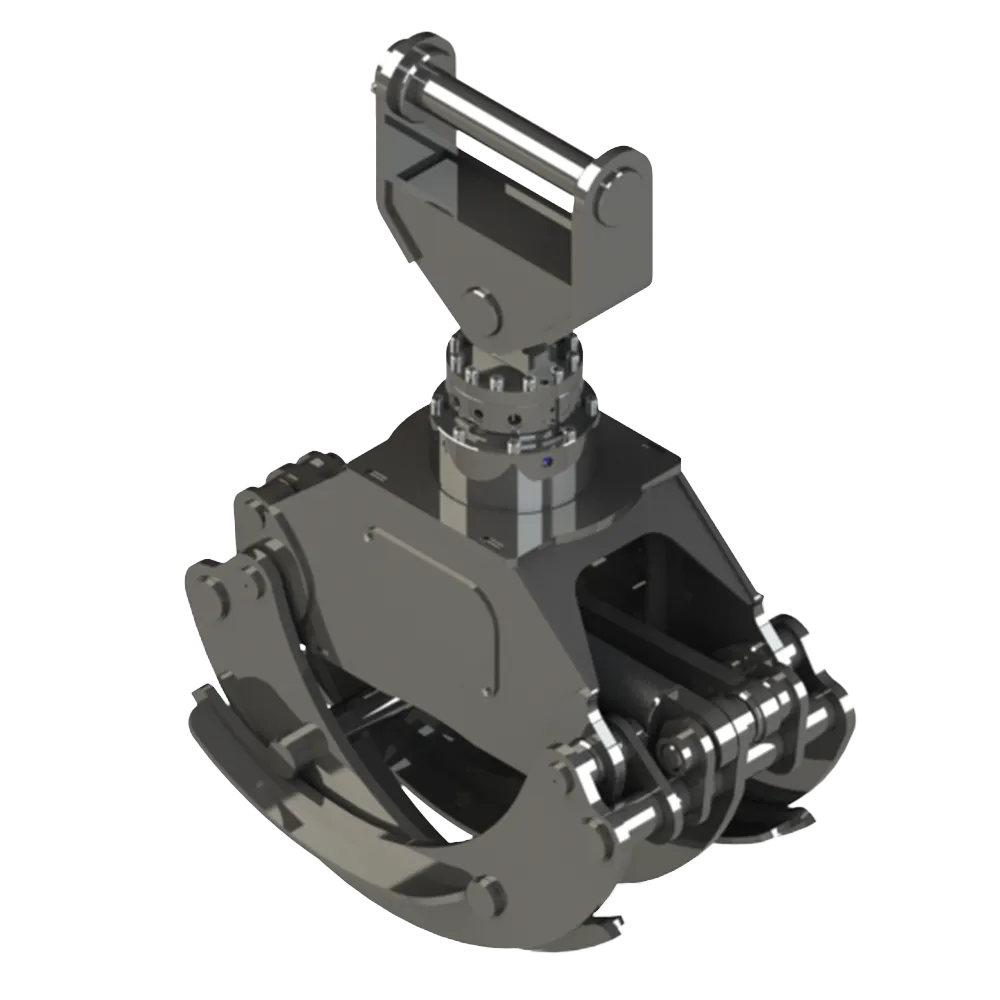 HYDRAULIC LOG GRAPPLE – WITH ROTATOR 0.8 m²
