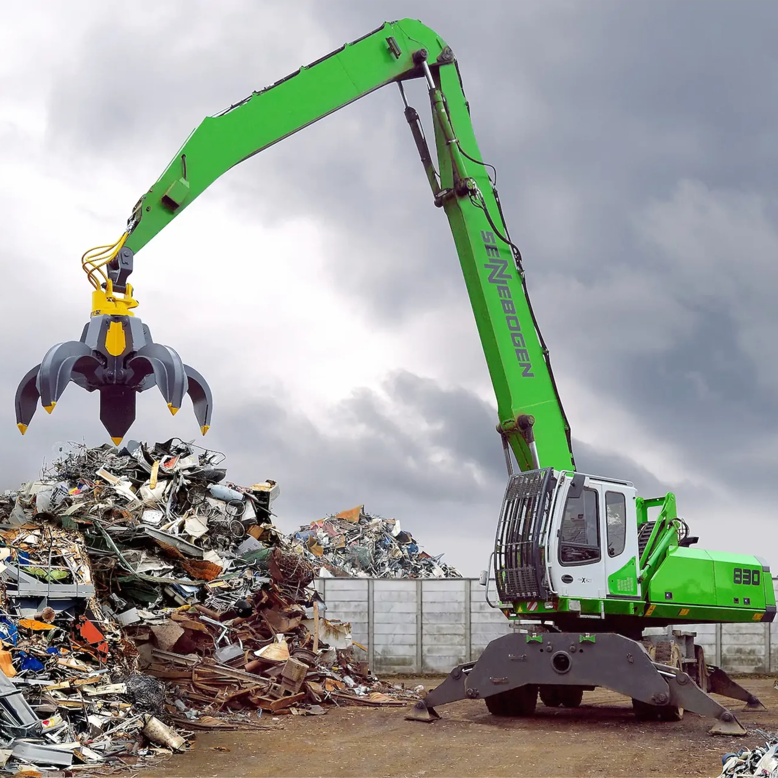 ORANGE PEEL SCRAP GRAPPLE 0.8 m³ image 5