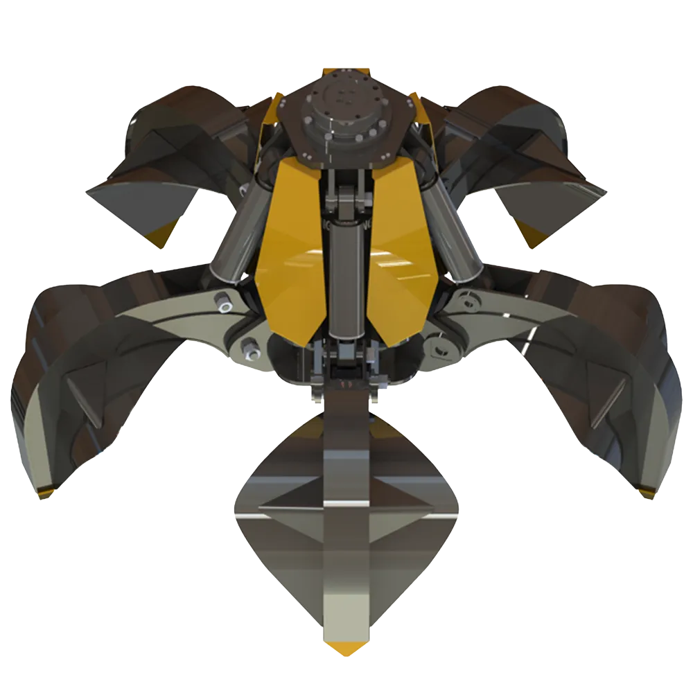 ORANGE PEEL SCRAP GRAPPLE 2 m³ image 4