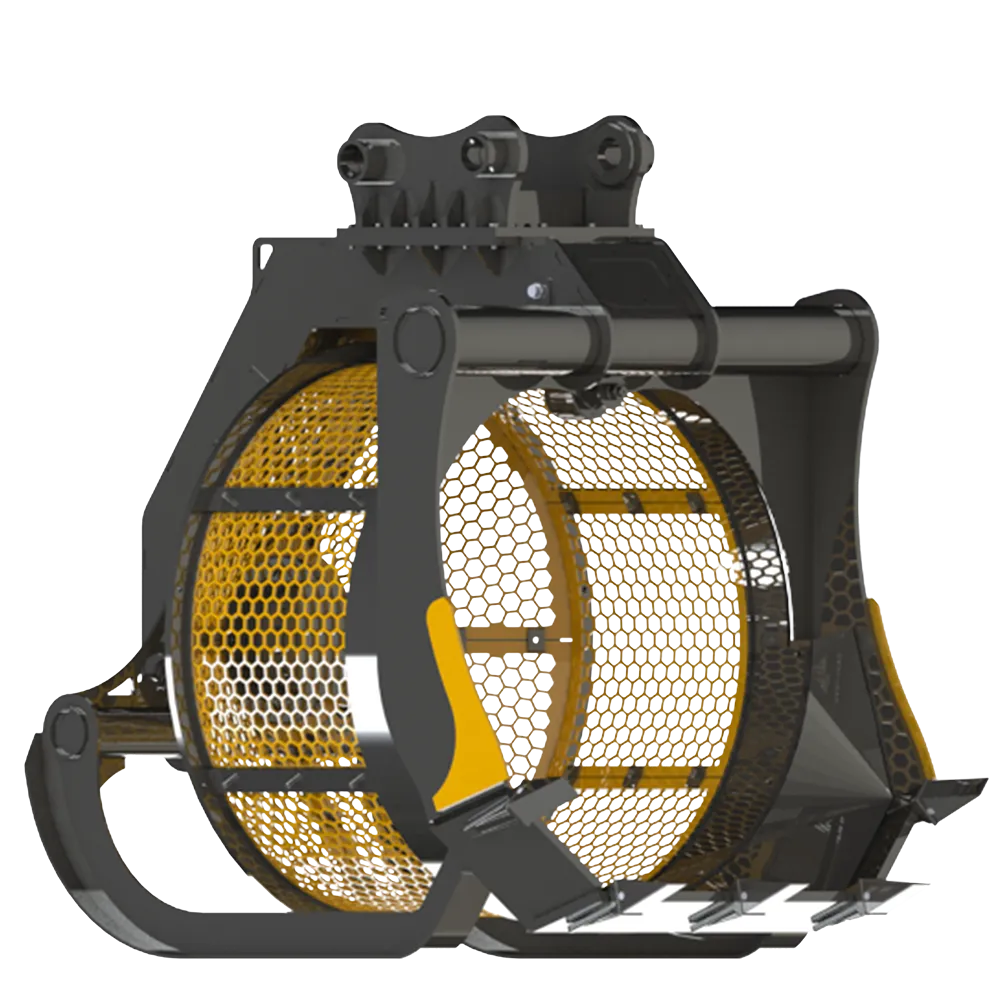 ROTARY SCREENING ATTACHMENT for 20–30 ton excavator